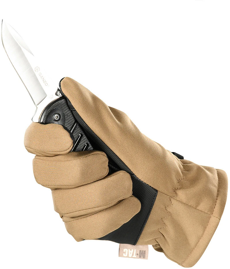 M-Tac pirštinės Soft Shell 3M Thinsulate Pirštinės šaltam, drėgnam orui
