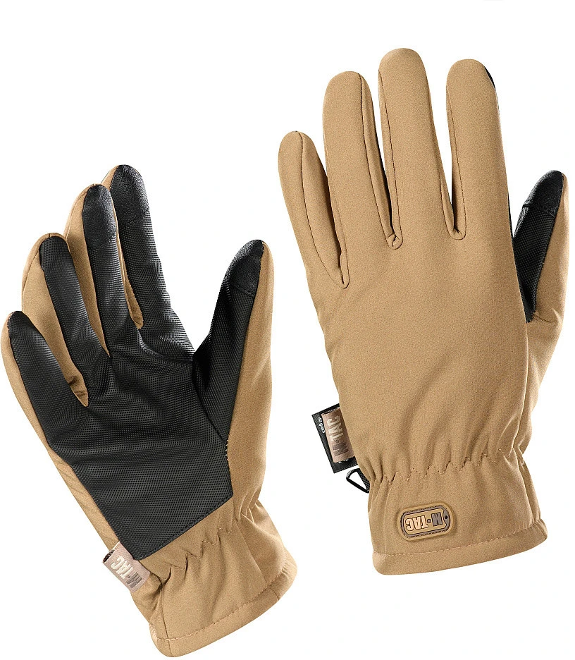 M-Tac pirštinės Soft Shell 3M Thinsulate Pirštinės šaltam, drėgnam orui