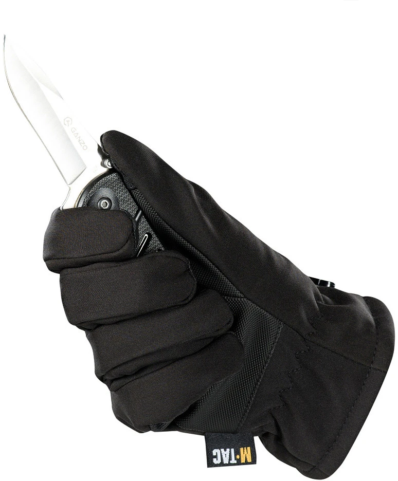 M-Tac pirštinės Soft Shell 3M Thinsulate Pirštinės šaltam, drėgnam orui