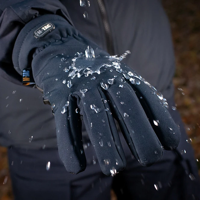 M-Tac pirštinės Soft Shell 3M Thinsulate Pirštinės šaltam, drėgnam orui