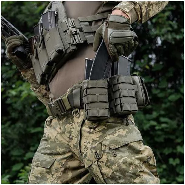 M-Tac Pouch for AK/AR Open Double lazerinis Cut Dviguba dėtuvė