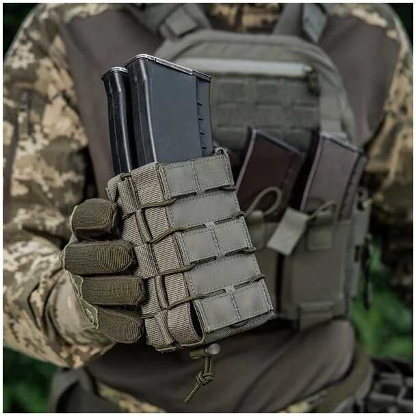 M-Tac Pouch for AK/AR Open Double lazerinis Cut Dviguba dėtuvė