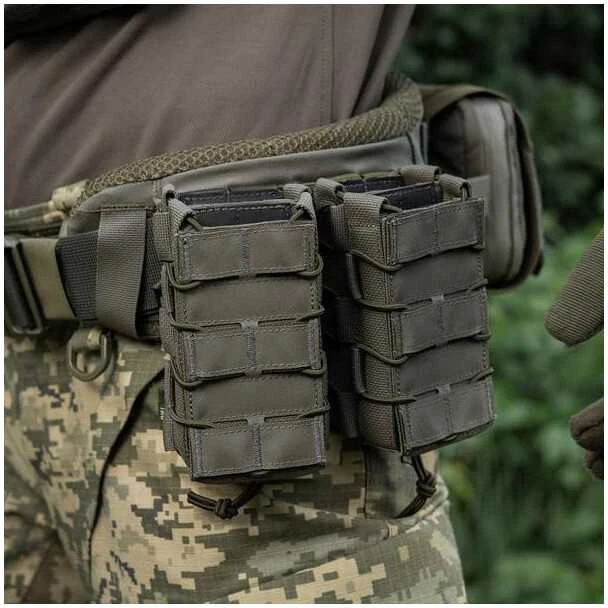 M-Tac Pouch for AK/AR Open Double lazerinis Cut Dviguba dėtuvė