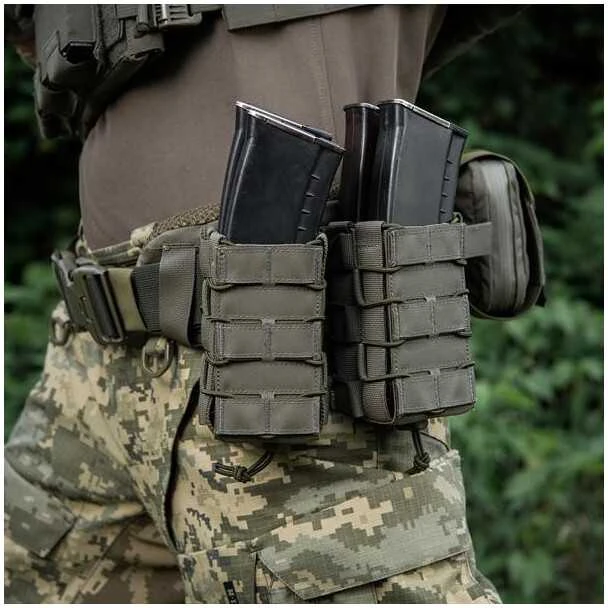 M-Tac Pouch for AK/AR Open Double lazerinis Cut Dviguba dėtuvė