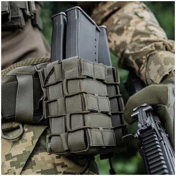 M-Tac Pouch for AK/AR Open Double lazerinis Cut Dviguba dėtuvė