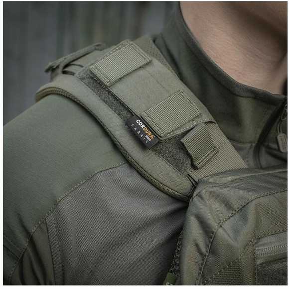 M-Tac Shoulder Damper for Plate Carrier Cuirass QRS Paminkštinimas pečiams šarvinei liemenei apkrovai paskirstyti