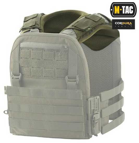 M-Tac Shoulder Damper for Plate Carrier Cuirass QRS Paminkštinimas pečiams šarvinei liemenei apkrovai paskirstyti