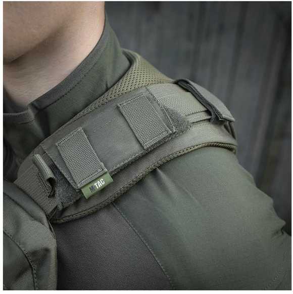 M-Tac Shoulder Damper for Plate Carrier Cuirass QRS Paminkštinimas pečiams šarvinei liemenei apkrovai paskirstyti