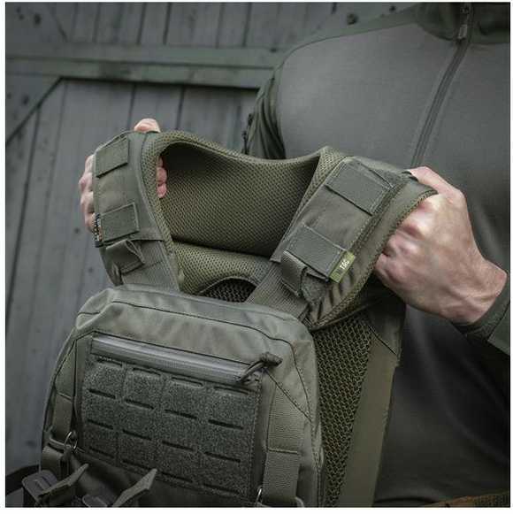 M-Tac Shoulder Damper for Plate Carrier Cuirass QRS Paminkštinimas pečiams šarvinei liemenei apkrovai paskirstyti