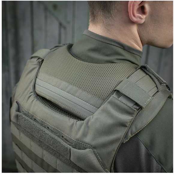 M-Tac Shoulder Damper for Plate Carrier Cuirass QRS Paminkštinimas pečiams šarvinei liemenei apkrovai paskirstyti