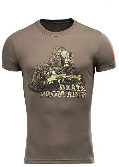 Kepurė M-Tac Sniper T-Shirt Marškinėliai su snaiperių, taikliųjų šaulių motyvais