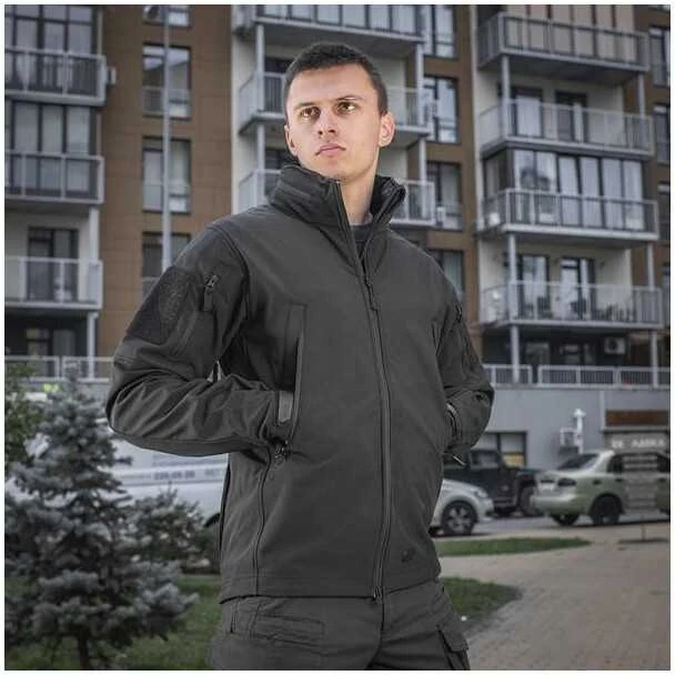 Kepurė M-Tac Soft Shell Jacket Striukė atspari vėjui ir drėgmei