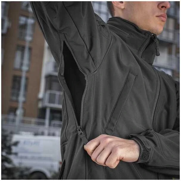 Kepurė M-Tac Soft Shell Jacket Striukė atspari vėjui ir drėgmei