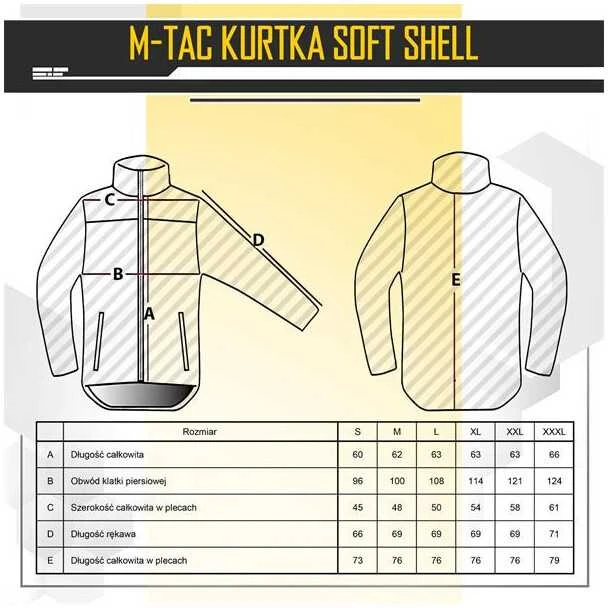 Kepurė M-Tac Soft Shell Jacket Striukė atspari vėjui ir drėgmei