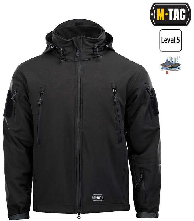 Kepurė M-Tac Soft Shell Jacket with Liner Soft Shell Striukė su išsegamu pamušalu / flisu