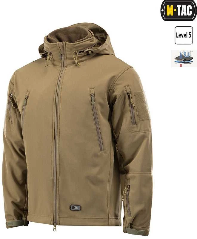 Kepurė M-Tac Soft Shell Jacket with Liner Soft Shell Striukė su išsegamu pamušalu / flisu