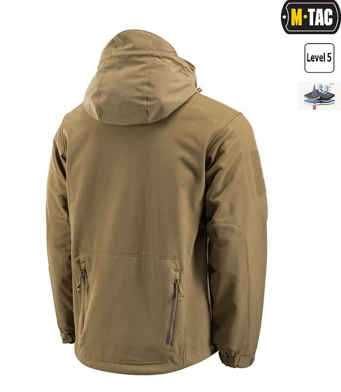 Kepurė M-Tac Soft Shell Jacket with Liner Soft Shell Striukė su išsegamu pamušalu / flisu