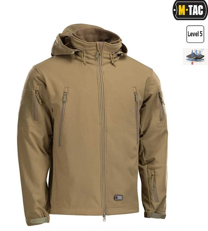 Kepurė M-Tac Soft Shell Jacket with Liner Soft Shell Striukė su išsegamu pamušalu / flisu