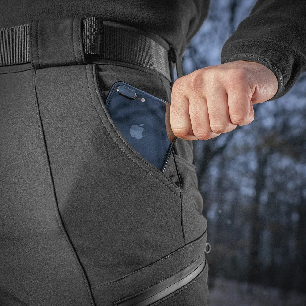 M-Tac Soft Shell Winter Pants Minkštos žieminės kelnės