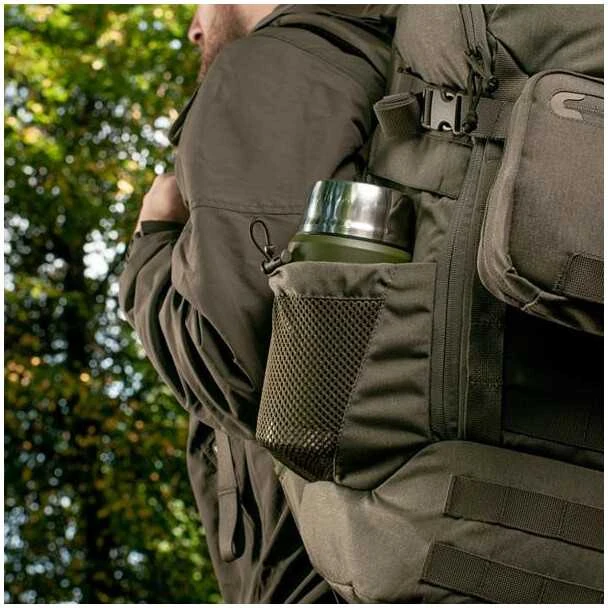 M-Tac maisto termosas su sulankstomu šaukštu 750 ml Olive