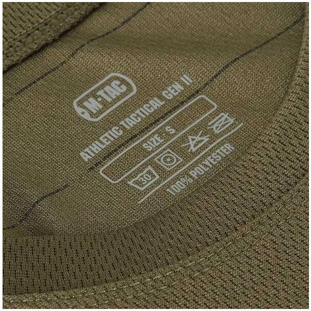 M-Tac Sweat-Wicking T-Shirt Athletic Gen.II Prakaitą išgarinantys marškinėliai