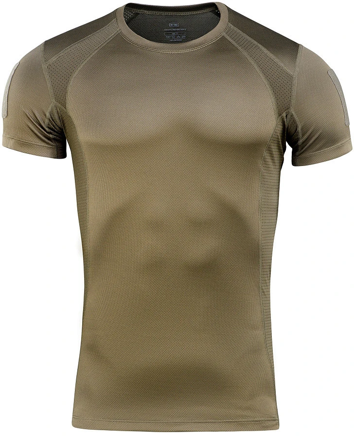 M-Tac Sweat-Wicking T-Shirt Athletic Tactical Gen.II Marškinėliai su Velcro antsiuvams