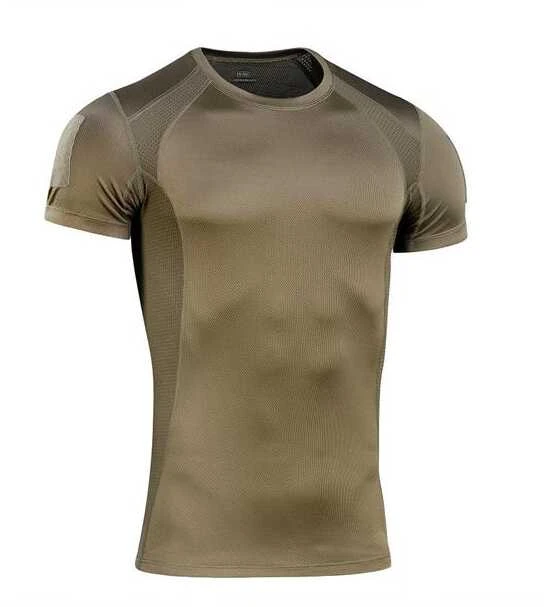 M-Tac Sweat-Wicking T-Shirt Athletic Tactical Gen.II Marškinėliai su Velcro antsiuvams