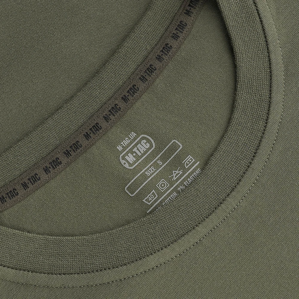 M-Tac T-Shirt 93/7 Medvilniniai marškinėliai su elastanu