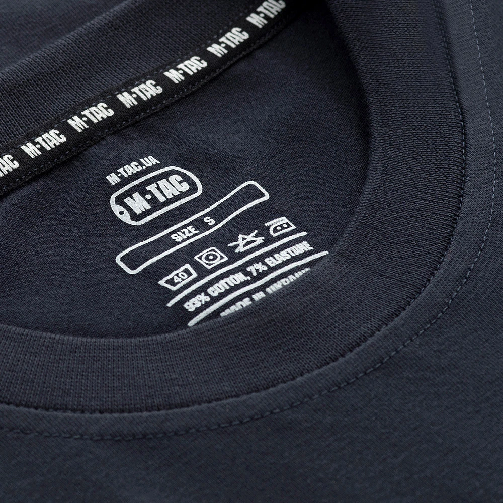 M-Tac T-Shirt 93/7 Medvilniniai marškinėliai su elastanu