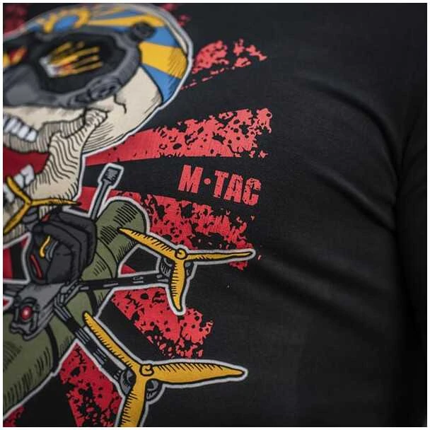 Kepurė M-Tac T-Shirt Kamikaze Spirit Marškinėliai su FPV dronų motyvais