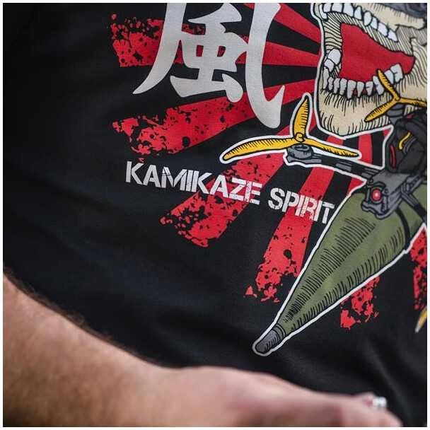 Kepurė M-Tac T-Shirt Kamikaze Spirit Marškinėliai su FPV dronų motyvais