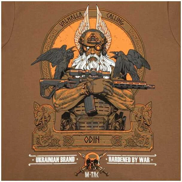 Kepurė M-Tac T-Shirt Odin Marškinėliai su skandinaviškais motyvais