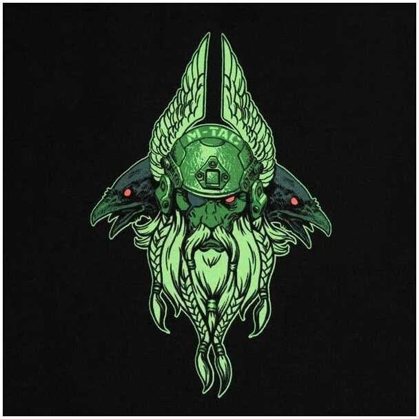 M-Tac T-Shirt Odin Night Vision Marškinėliai su skandinavų dievų motyvais