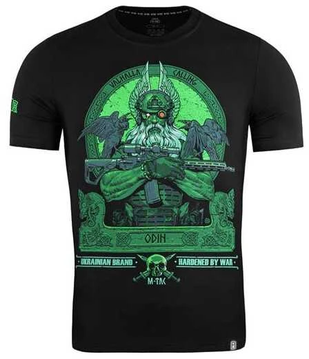 M-Tac T-Shirt Odin Night Vision Marškinėliai su skandinavų dievų motyvais