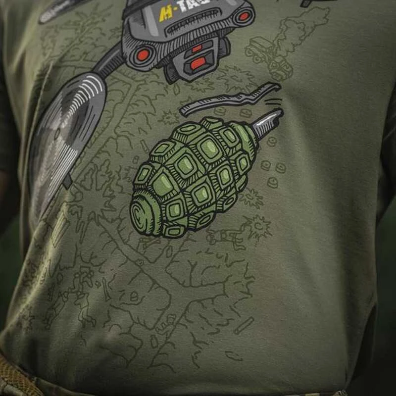 M-Tac T-Shirt Quadcopter Marškinėliai su dronų motyvais