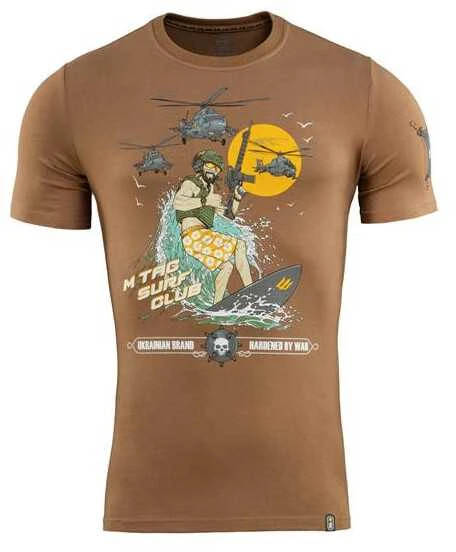M-Tac T-Shirt Surf Club Marškinėliai su banglenčių motyvais