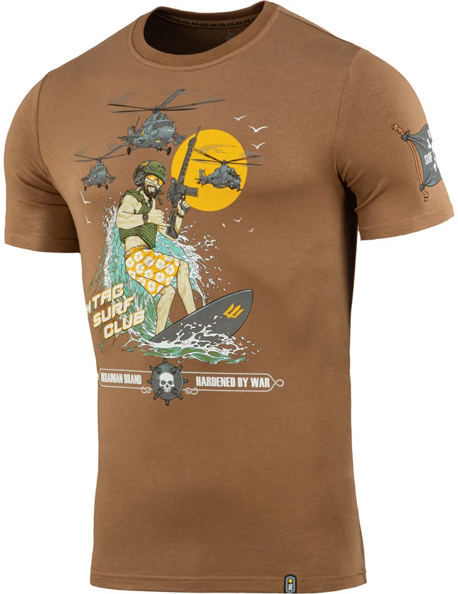 M-Tac T-Shirt Surf Club Marškinėliai su banglenčių motyvais