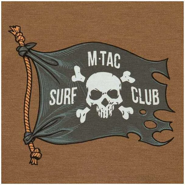 M-Tac T-Shirt Surf Club Marškinėliai su banglenčių motyvais
