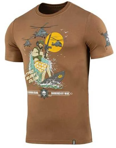M-Tac T-Shirt Surf Club Marškinėliai su banglenčių motyvais