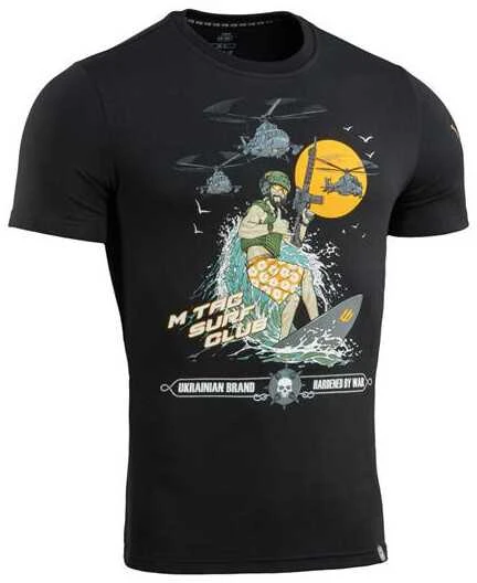 M-Tac T-Shirt Surf Club Marškinėliai su banglenčių motyvais