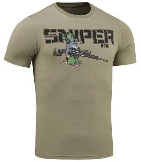 M-Tac T-Shirt Sniper Marškinėliai su snaiperių simbolika