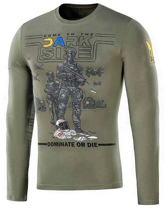 M-Tac T-Shirt UA Side Long Sleeve Marškinėliai ilgomis rankovėmis Dark Side