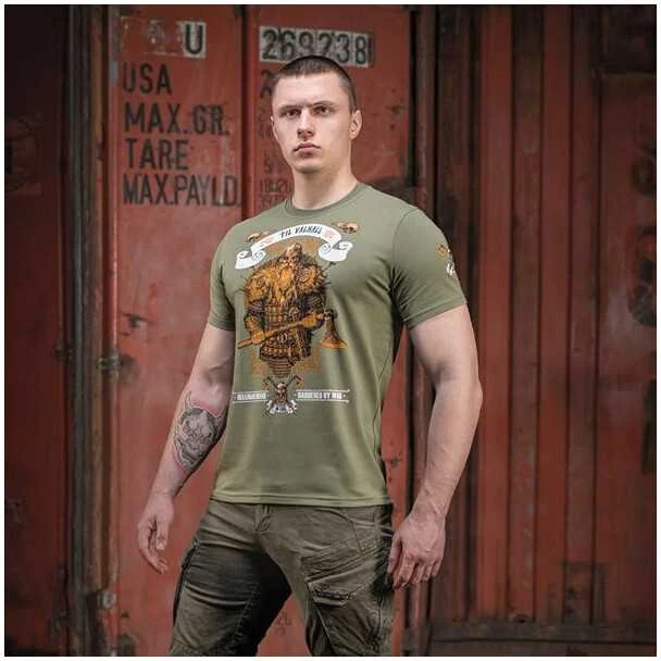 Kepurė M-Tac T-Shirt Viking Marškinėliai su vikingų motyvais
