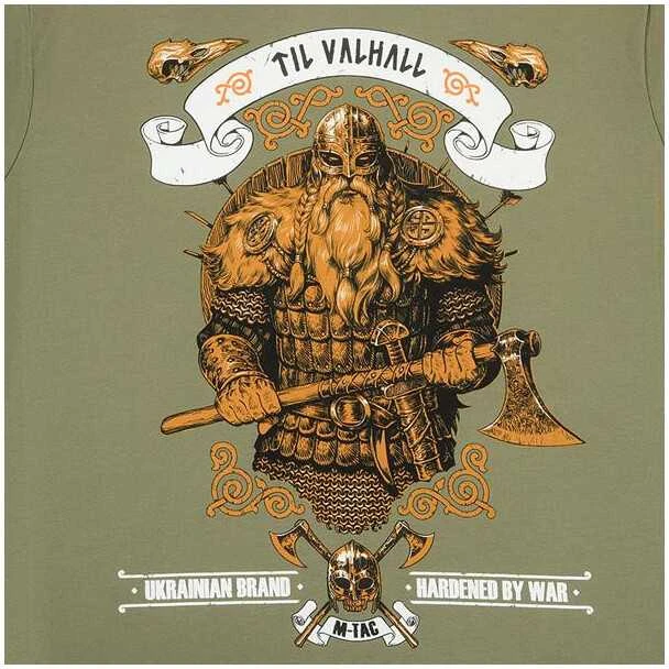 Kepurė M-Tac T-Shirt Viking Marškinėliai su vikingų motyvais