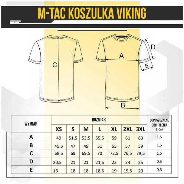 Kepurė M-Tac T-Shirt Viking Marškinėliai su vikingų motyvais