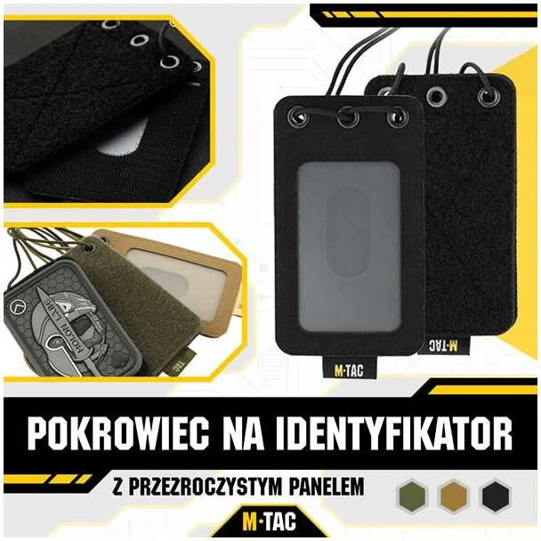 M-Tac Tactical Badge, ID Holder Dokumentų ar kortelių laikiklis, pakabukas