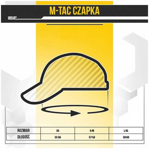 Kepurė M-Tac Tactical Baseball Cap Flex Rip-Stop Kepuraitė nuo saulės su Velcro antsiuvams