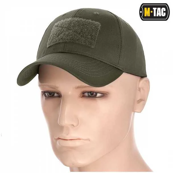 Kepurė M-Tac Tactical Baseball Cap Flex Rip-Stop Kepuraitė nuo saulės su Velcro antsiuvams