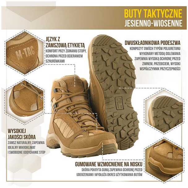 M-Tac Tactical Demi-season Boots Taktiniai demisezoniniai batai