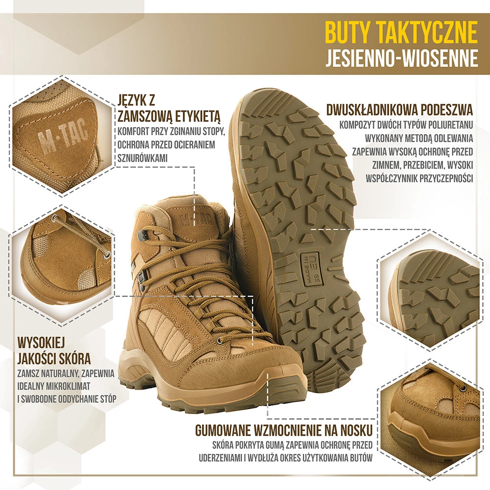 M-Tac Tactical Demi-season Boots Taktiniai demisezoniniai batai